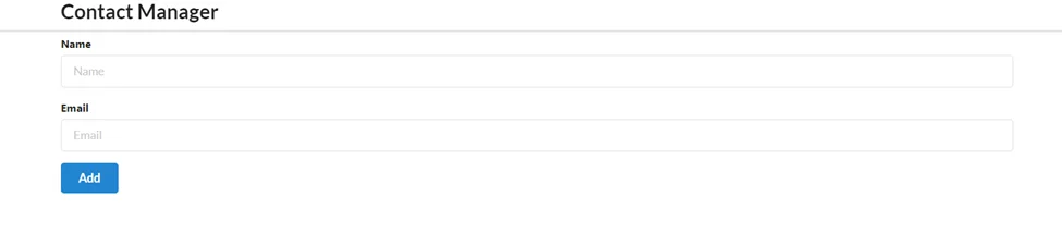 Jak stworzyć contact managera za pomocą React? 11 reactkontakt10