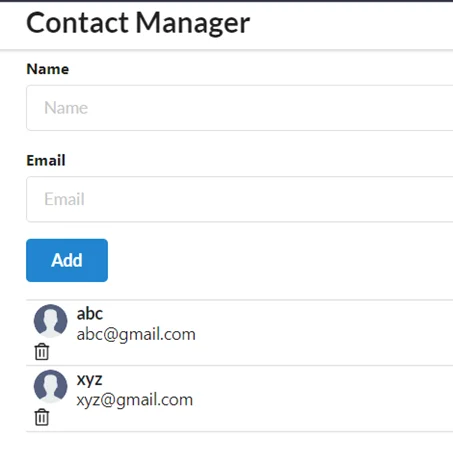 Jak stworzyć contact managera za pomocą React? 13 reactkontakt12