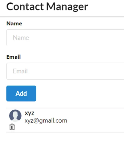 Jak stworzyć contact managera za pomocą React? 14 reactkontakt13