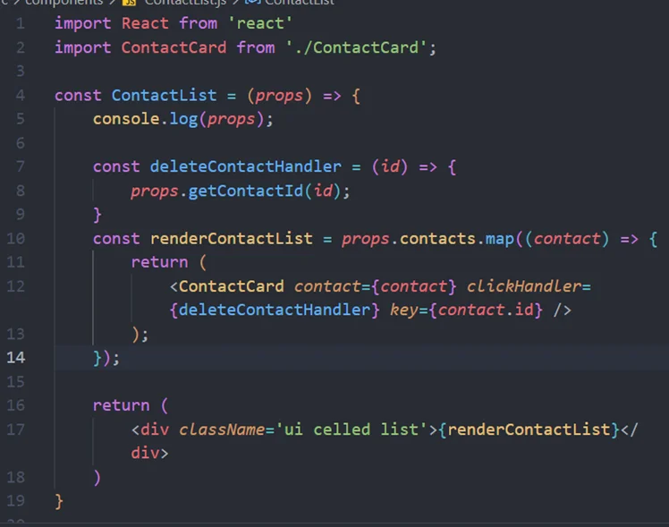 Jak stworzyć contact managera za pomocą React? 6 reactkontakt5