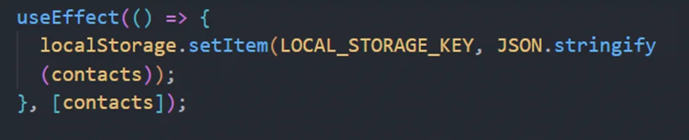 Jak stworzyć contact managera za pomocą React? 8 reactkontakt7