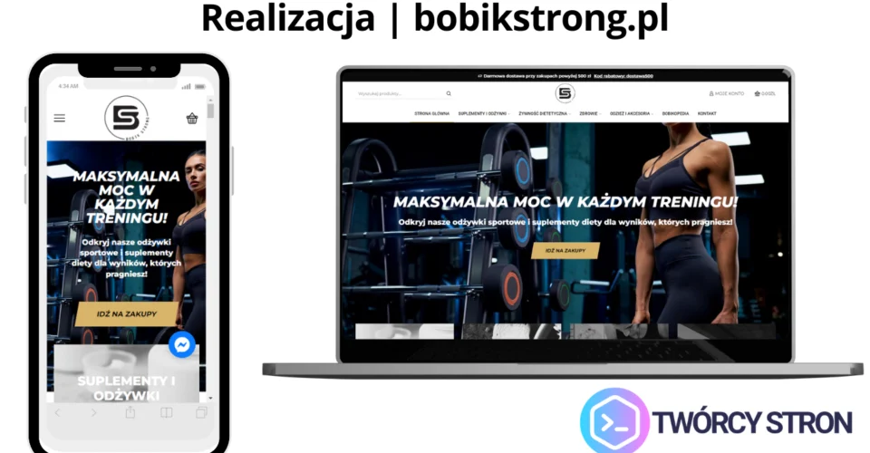 Sklep internetowy - Bobik Strong