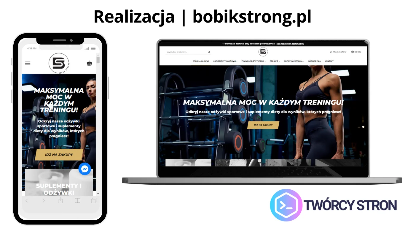 Sklep internetowy - Bobik Strong