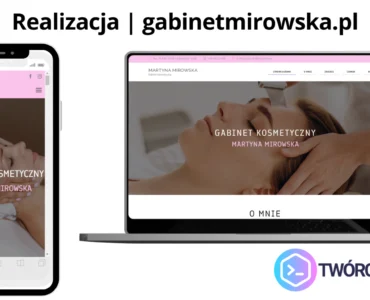 Strona internetowa - Gabinet kosmetyczny Martyna Mirowska