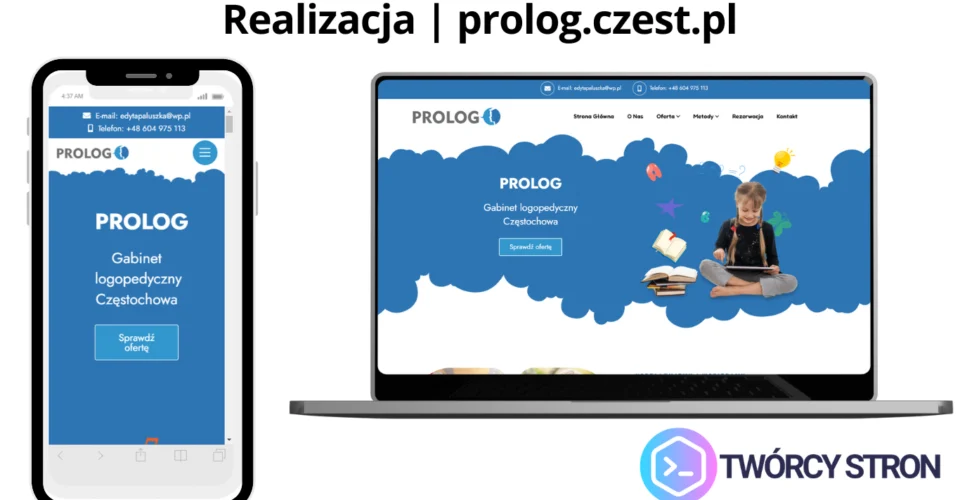 Strona internetowa - Prolog
