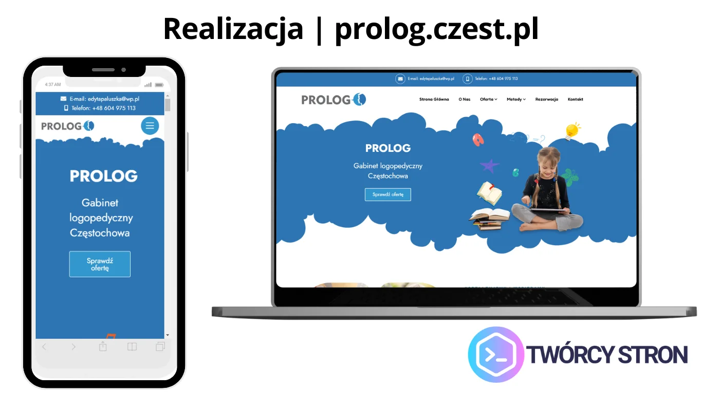 Strona internetowa - Prolog
